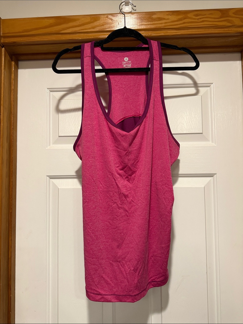 Old Navy Hot Pink Racerback Tank Top